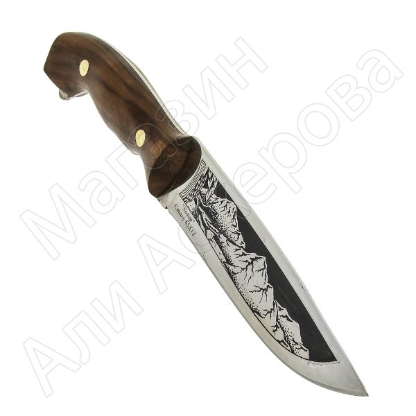 Разделочный нож Хазар (сталь 65Х13, рукоять орех)