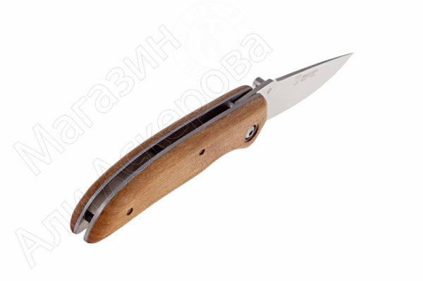 Складной нож Ирбис Кизляр (сталь AUS-8, рукоять орех)