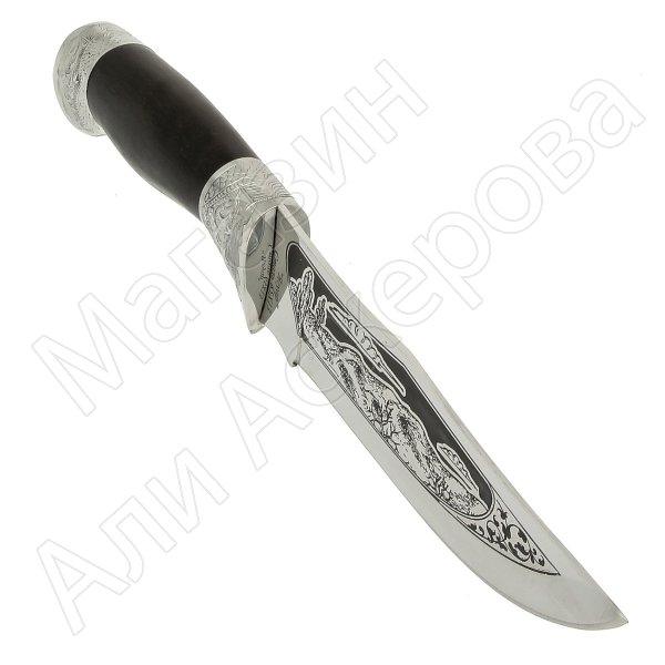 Разделочный нож Ягуар (сталь 65Х13, рукоять граб)