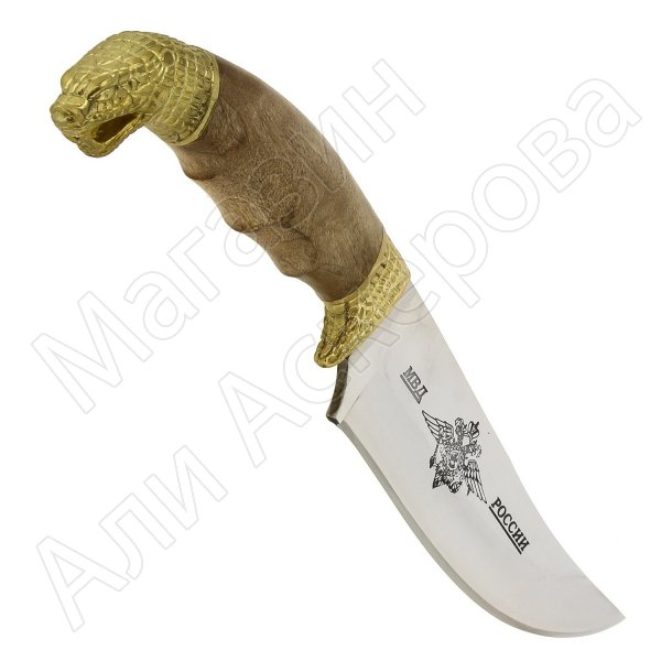 Разделочный нож Жало (сталь Х12МФ, рукоять дерево)