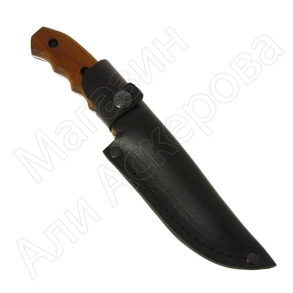 Разделочный нож Охотник (сталь Х12МФ, рукоять орех)