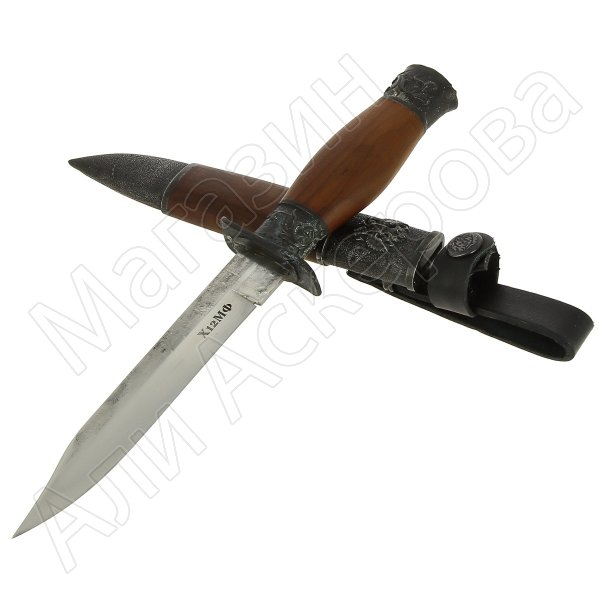 Нож Разведчик Кизляр (сталь Х12МФ, рукоять орех)