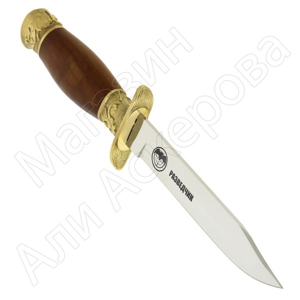 Нож Разведчик Кизляр (сталь Х50CrMoV15, рукоять орех)