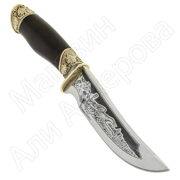 Разделочный нож Рысь (сталь 65Х13, рукоять граб)