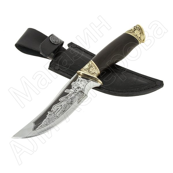 Разделочный нож Рысь (сталь 65Х13, рукоять граб)