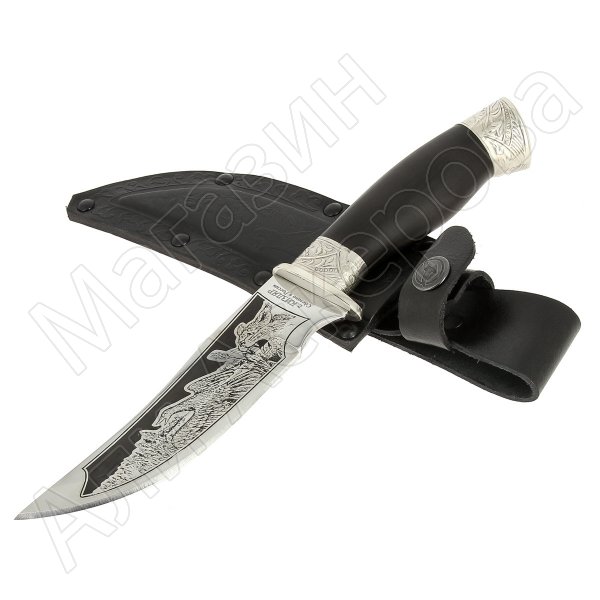 Нож Рысь (сталь 65Х13, рукоять граб)