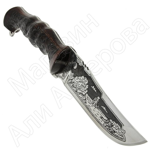Туристический нож Скиф (сталь 65Х13, рукоять дерево)