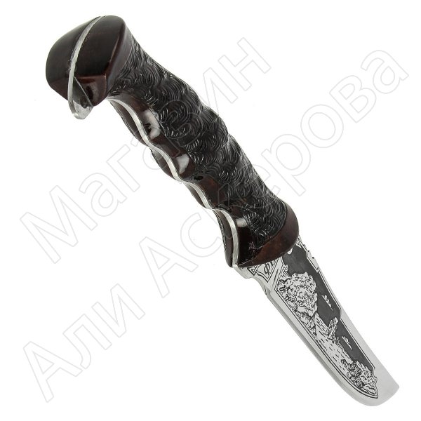 Туристический нож Скиф (сталь 65Х13, рукоять дерево)