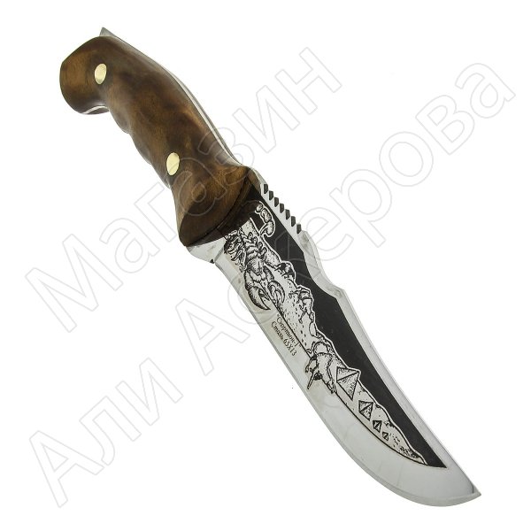 Разделочный нож Скорпион-1 (сталь 65Х13, рукоять орех)