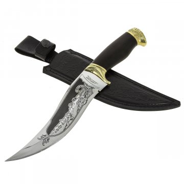 Разделочный нож Скорпион (сталь 65Х13, рукоять граб)