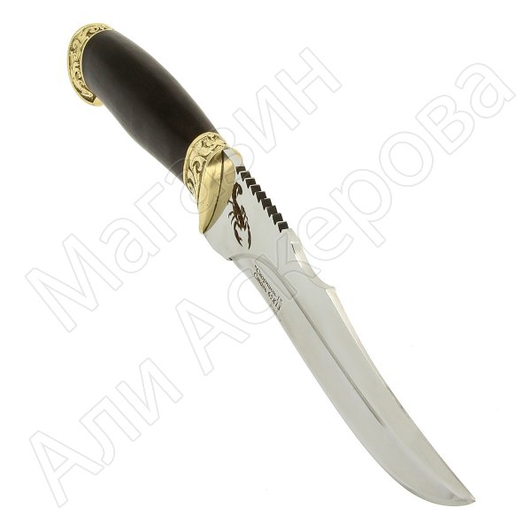 Разделочный нож Скорпион-1 (сталь 65Х13, рукоять граб)