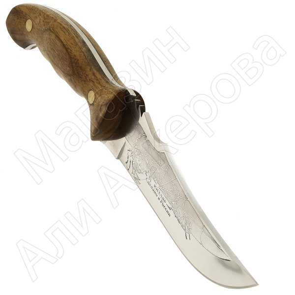 Нож Скорпион-2 (сталь Х50CrMoV15, рукоять орех)
