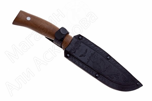 Кизлярский нож туристический Снегирь-2 (сталь AUS-8, рукоять орех)
