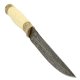 Кизлярский нож разделочный Соболь (дамасская сталь, рукоять кость)