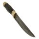 Кизлярский нож разделочный Соболь (дамасская сталь, рукоять граб)
