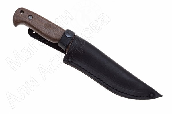 Кизлярский нож разделочный Степной (сталь AUS-8, рукоять орех)