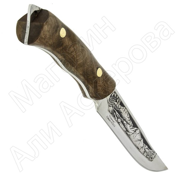 Разделочный нож Стриж (сталь 65Х13, рукоять орех)