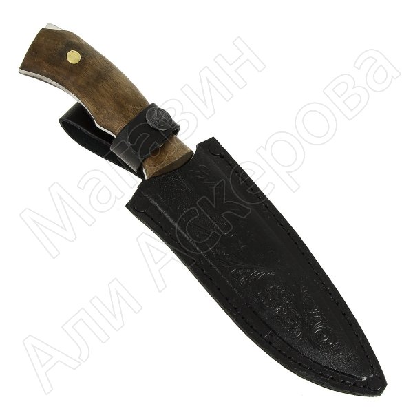 Разделочный нож Тайга (сталь 65Х13, рукоять орех)
