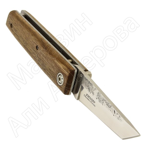 Складной нож Танто (сталь Х12МФ, рукоять орех)
