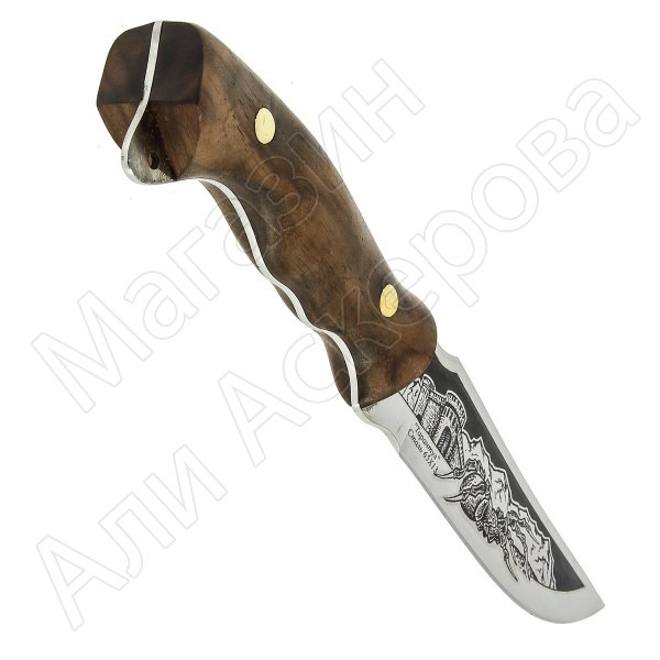 Разделочный нож Тарантул (сталь 65Х13, рукоять орех)