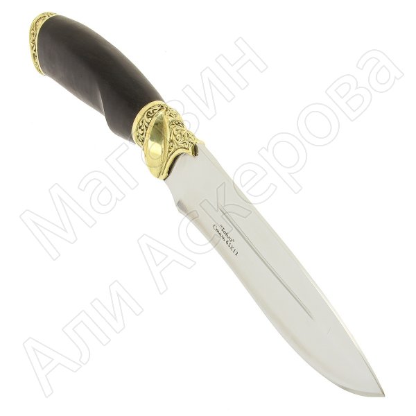 Разделочный нож Тайга (сталь 65Х13, рукоять граб)