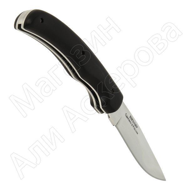 Складной нож Турист (сталь Х50CrMoV15, рукоять черный граб)