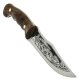 Разделочный нож Ягуар (сталь 65Х13, рукоять орех)