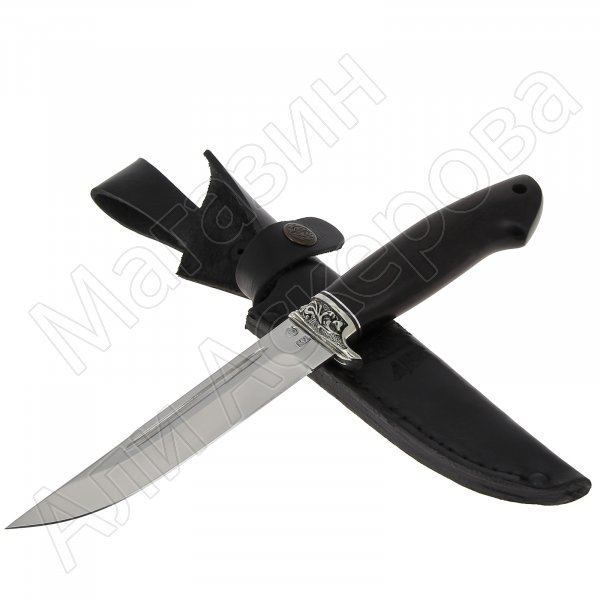 Нож Якут (сталь Х12МФ, рукоять черный граб)
