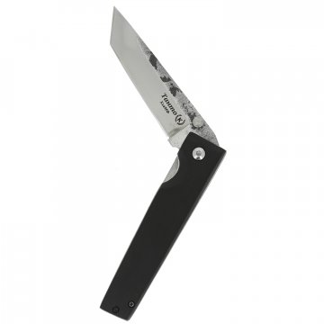 Складной нож Танто (сталь Х12МФ, рукоять черный граб)