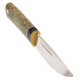 Шкуросъемный нож Якут (сталь Х12МФ, рукоять стабилизированная карельская береза)