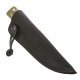 Шкуросъемный нож Якут (сталь Х12МФ, рукоять стабилизированная карельская береза)