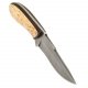 Нож Лиса (сталь дамасская, рукоять карельская береза)