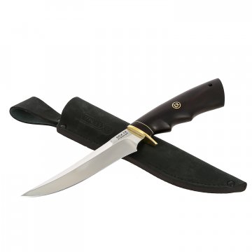 Нож Охотник (сталь 95Х18, рукоять черный граб)