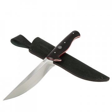 Нож Медвежий (сталь 95Х18, рукоять черный граб)