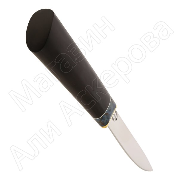 Нож Якутский (сталь Х12МФ, рукоять черный граб)