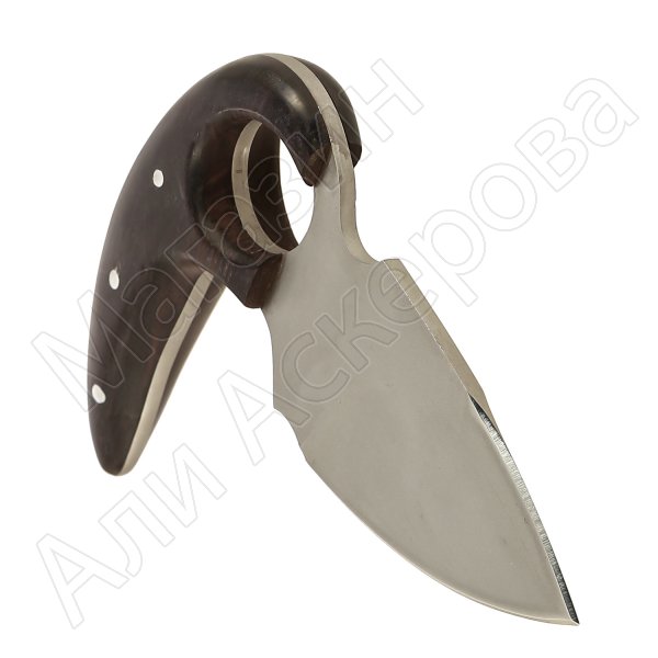 Тычковый нож Пиранья-2 (сталь 65Х13, рукоять венге)