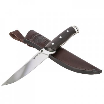 Нож Тайга (сталь D2, рукоять черный граб)