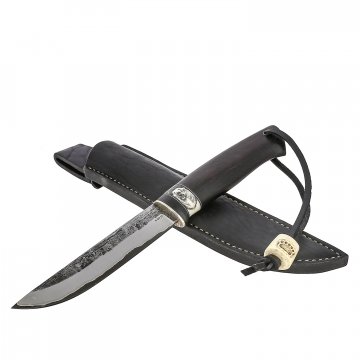 Нож Лиман (сталь ШХ15, рукоять черный граб, кориан)