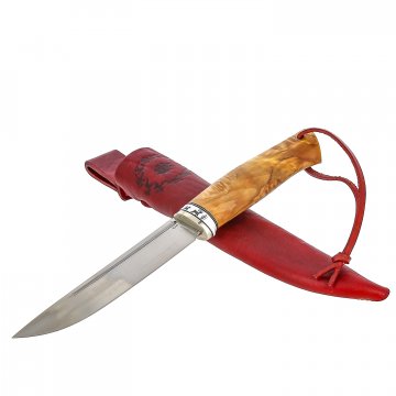 Нож Лиман (сталь K110, рукоять карельская береза, кориан)