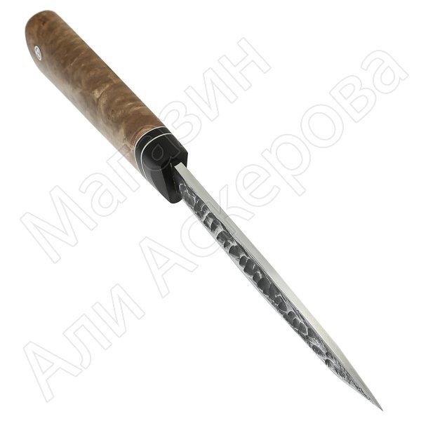 Нож Якут средний (сталь Х12МФ, рукоять карельская береза)