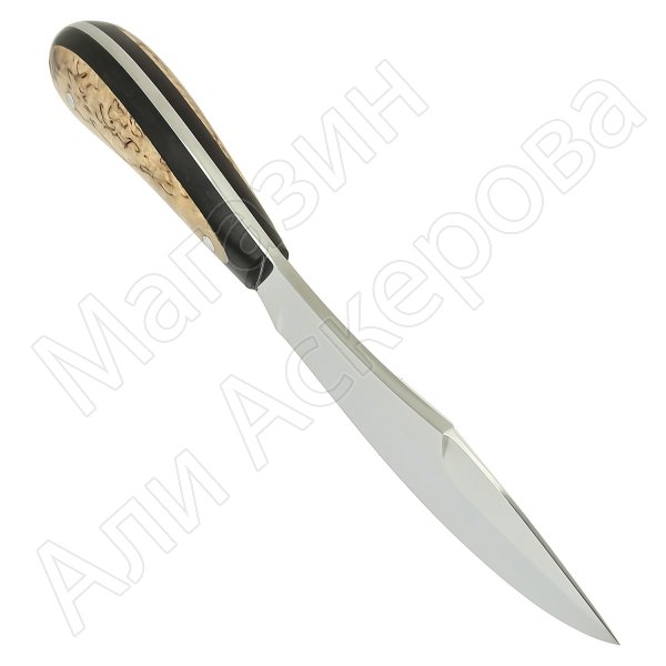Нож Канадский (сталь Х12МФ, рукоять карельская береза)