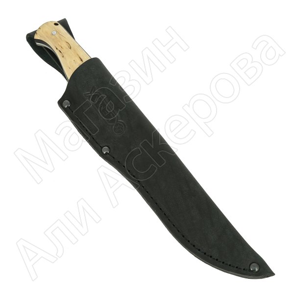 Нож Медвежий (сталь Х12МФ, рукоять карельская береза)