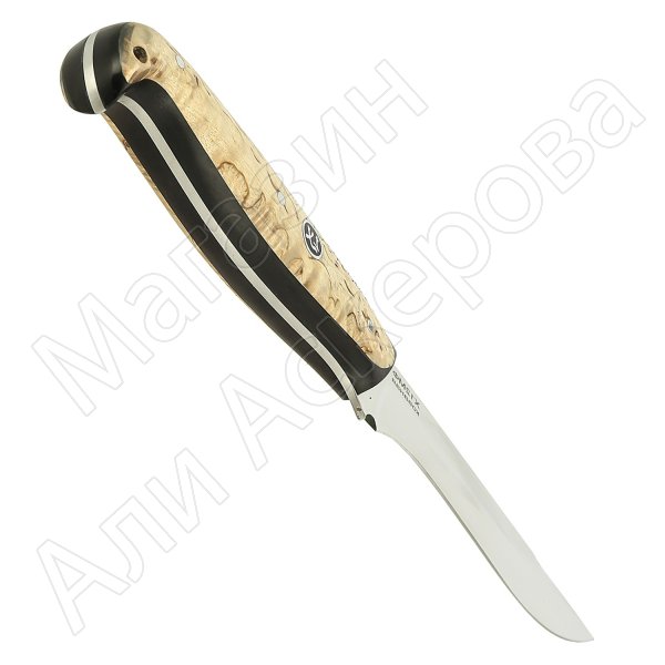 Нож Щучий (сталь Х12МФ, рукоять карельская береза)