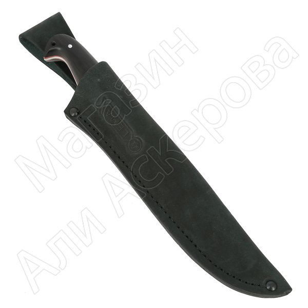 Нож Щучий (сталь 95Х18, рукоять черный граб)