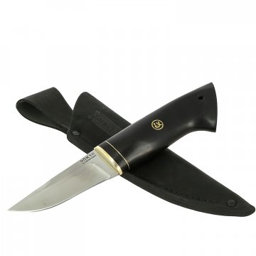 Нож Засапожный малый (сталь 95Х18, рукоять черный граб)