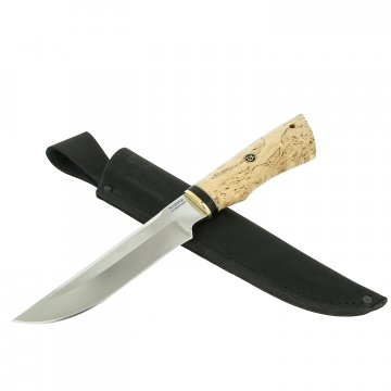 Нож Тайга (сталь Х12МФ, рукоять карельская береза)