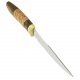 Нож Легионер (сталь 65Х13, рукоять береста, орех)