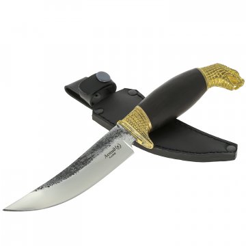 Нож Аспид (сталь Х12МФ, рукоять черный граб)
