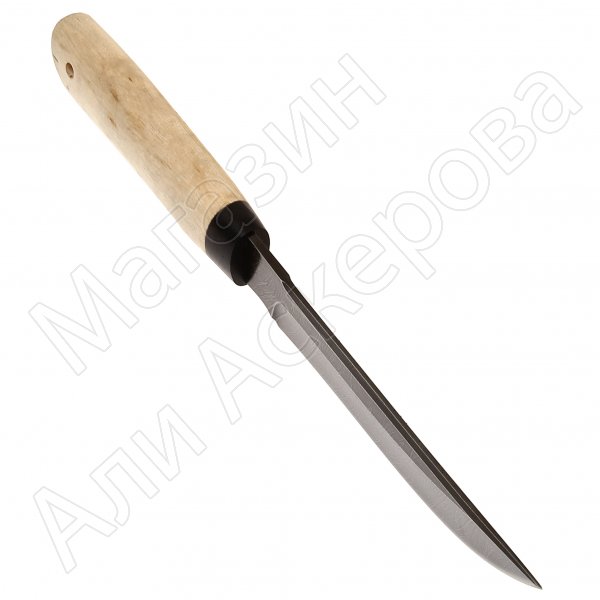 Нож Тайга (дамасская сталь, рукоять карельская береза)