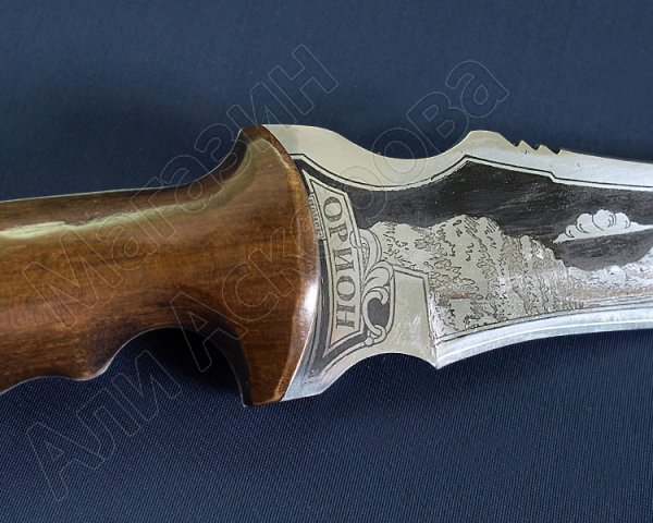 Разделочный нож большой Орион (сталь 65Х13, рукоять дерево)